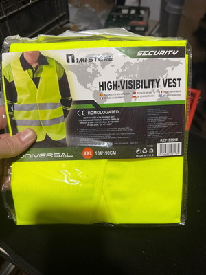 Safety vest XXL new