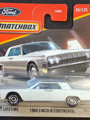 1964 Lincoln Continental Matchbox toy car