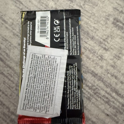 Pokemon Chaos Rising booster pack sealed, like new