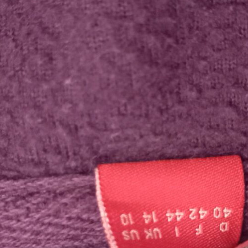 S.Oliver fleece jacket like new, purple, size L