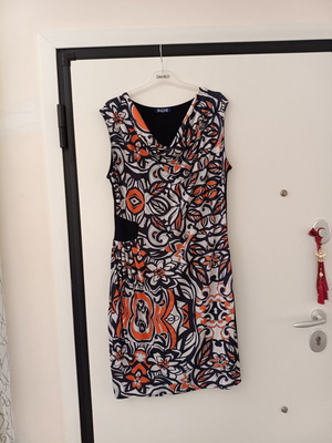 EKLOGÉ sleeveless women's dress 3XL with geometric floral pattern