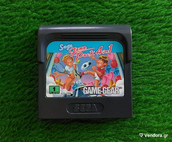  Game Gear Sega game pack 4 in 1