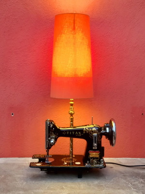 Titan Sewing Machine Lamp used with lampshade option