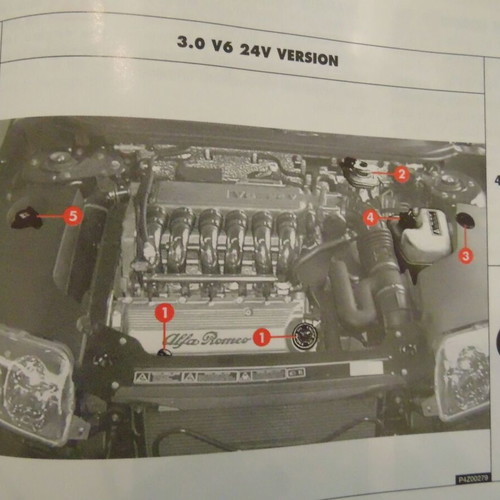Alfa Romeo GTV 2.0 Twin Spark manual new in English