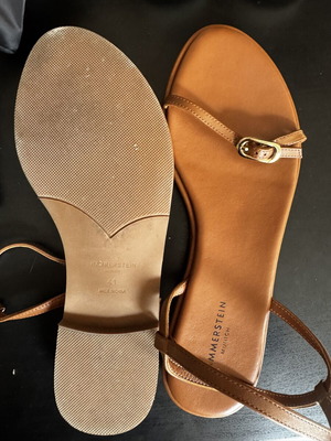Hammerstein Munich leather sandals size EU 41 like new