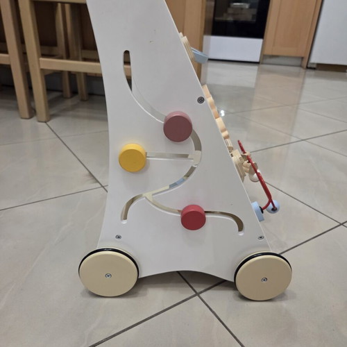 Wooden baby walker