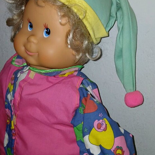 Koklitoula Agkalitsa Doll Large Size Like New 1990s
