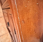 Large wooden display cabinet