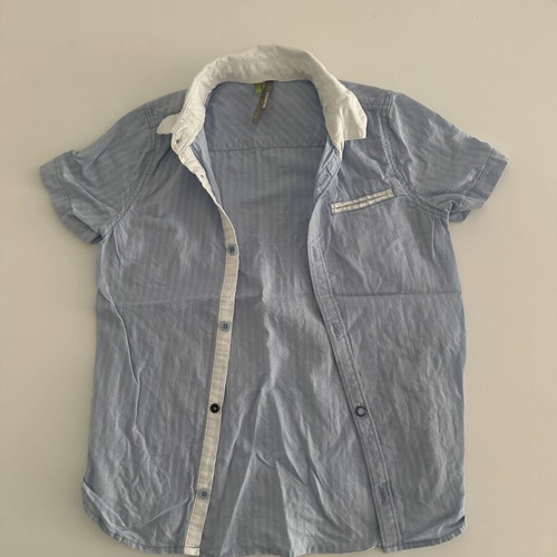 Orchestra short-sleeve shirt blue size 7 years like new