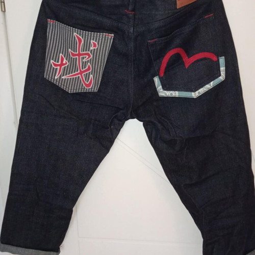 Evisu denim shorts like new, size 30, blue