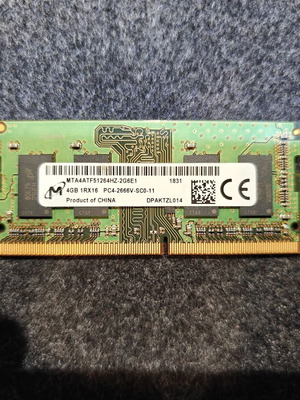 4GB DDR4 LAPTOP RAM 100% ΛΕΙΤΟΥΡΓΙΚΗ