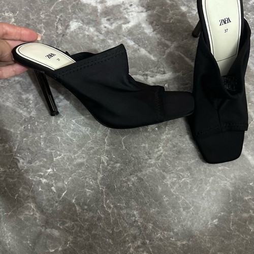 Zara mule black used size 37