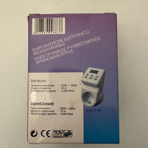 Electronic adjustable timer new