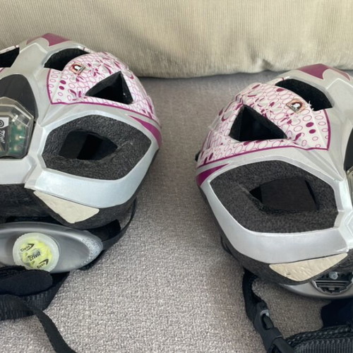 Children's Bicycle Helmet for Girl with Light used