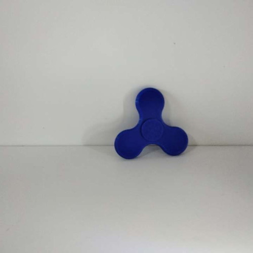 Fidget spinner blue, new, 3D printed