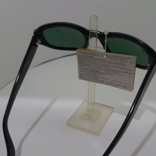 Texso by Solgir Sunglasses like new, black frame with tinted lenses