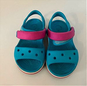 Crocband Sandal Kids - Blue -Pink no 19-20