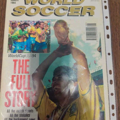 World Soccer magazine used, English, World Cup 94