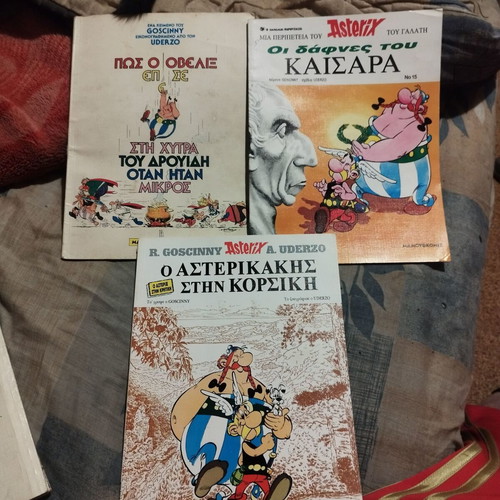 Asterix comic pack used, 7 issues from the 90s