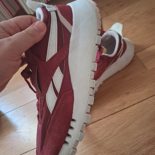 Reebok sneakers size 38.5, red
