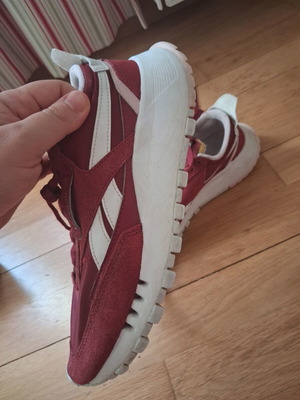 Reebok sneakers size 38.5, red