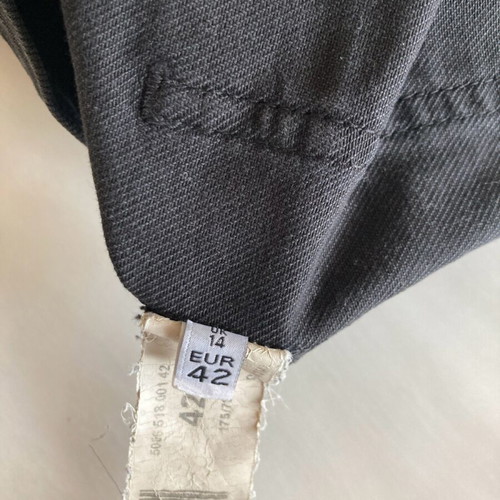 Stradivarius black short denim skirt like new, size XL