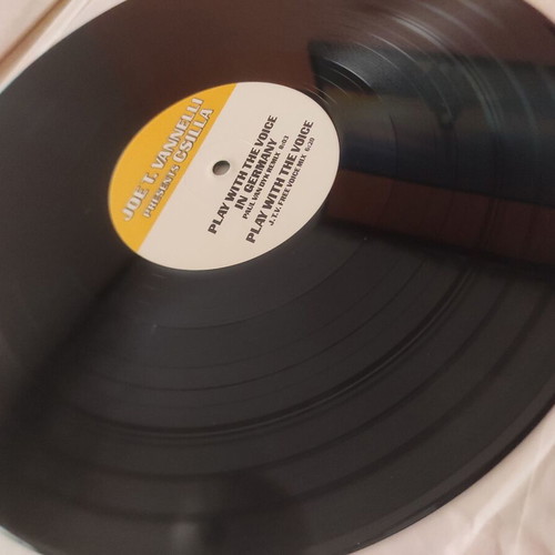 Joe T Vannelli Play With The Voice double vinyl used, electronic