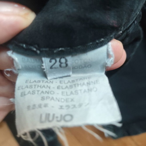 Liu Jo black cotton skinny jeans size S like new