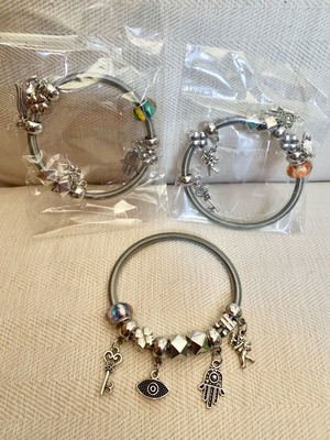 Women's bracelets new, set of 3 pieces
