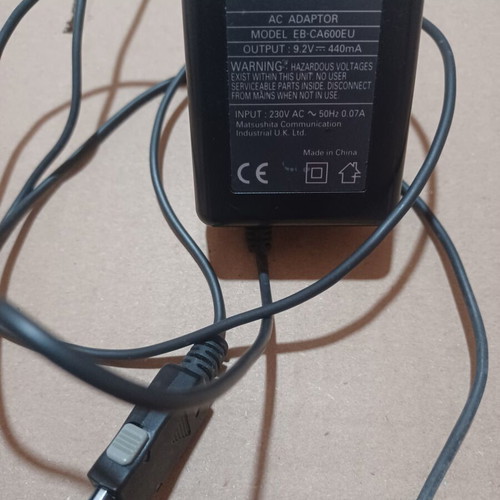 Panasonic EB-G520 GSM vintage mobile phone used, non-working with charger
