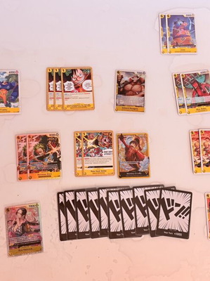 One Piece Monkey D. Luffy τράπουλα συλλεκτικών καρτών