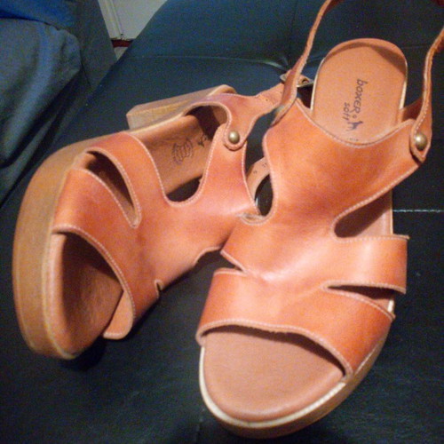Boxer Soft Leather Sandals Size 41 Like New, Unworn