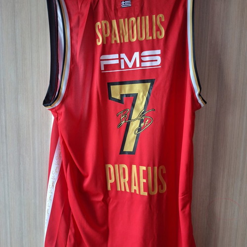 Spanoulis Collectible Jersey 2XL New with Tags