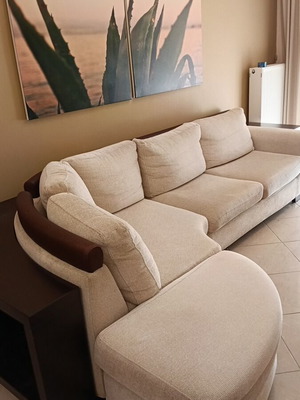 Corner sofa like new, 3 pieces