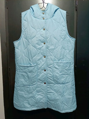 Αμανικο καπιτονέ σαν καινούργιο, one size, τιρκουάζ