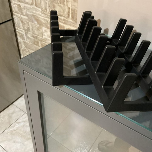 Kitchen accessories set black matte color unused, includes electric coffee pot and non-stick pots
