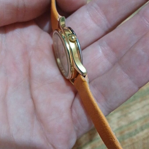 Citizen Quartz watch used, vintage gold tone, women's