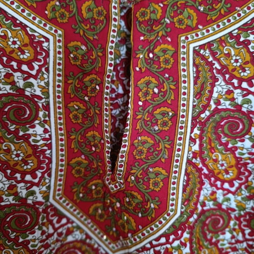 Women's tunic shirt used, multicolor, size XL