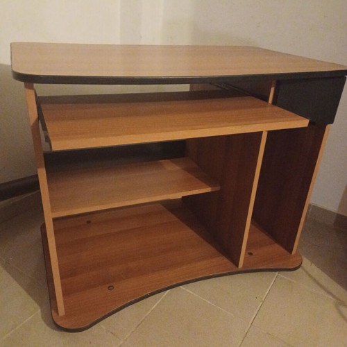Computer desk used, wooden furniture