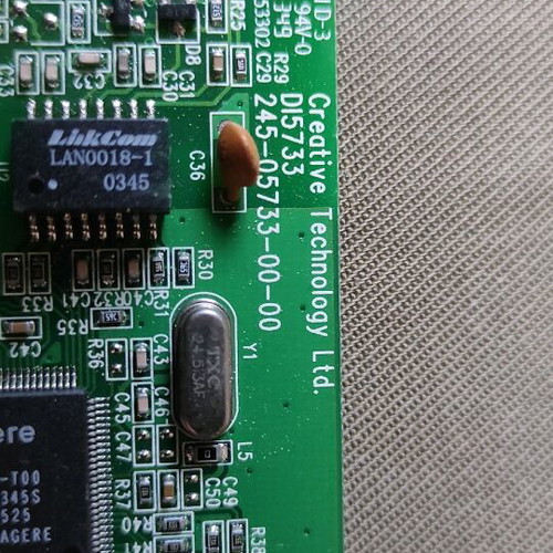 Fax modem Creative Lab di5733 used