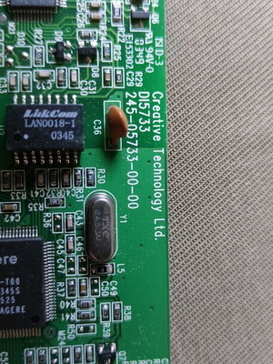 Fax modem Creative Lab di5733 used