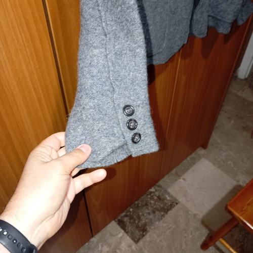 Wool cardigan Benetton new, gray, size XL