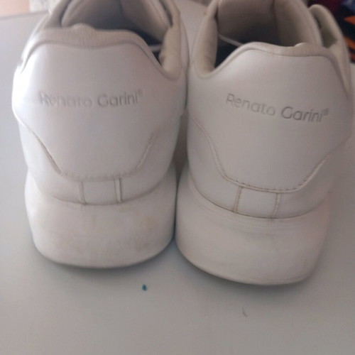 Renato Garini No46 leather shoes used, white