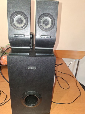 Ηχεία Creative SBS A300 2.1 μεταχειρισμένα με subwoofer και δορυφόρους