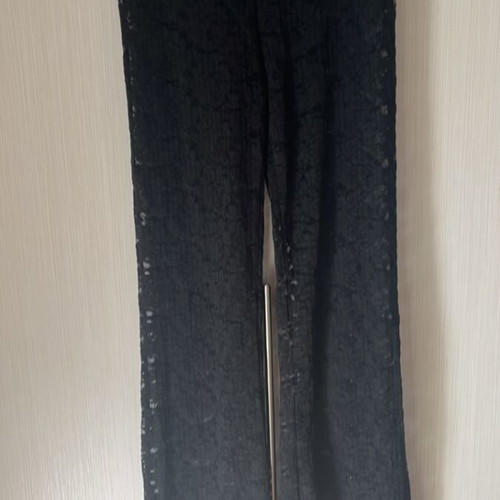 Mind Your Style lace pants, black, size S