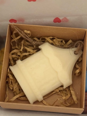 Scented wax closet fresh, powder scent, 1 piece