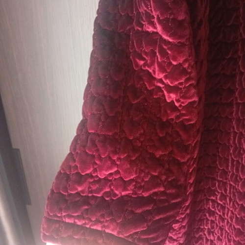 Zara women's coat bordeaux like new, size L