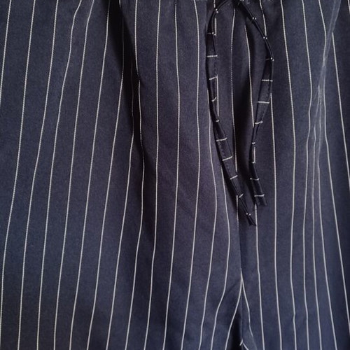 Lazy Stripe Pants size 2XL new, striped with elastic waist
