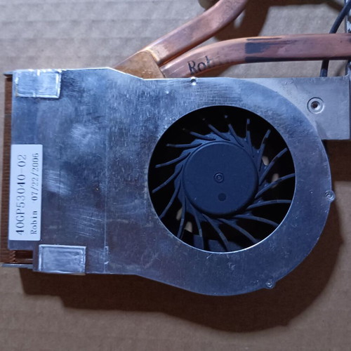 Fujitsu Amilo PI 1556 processor cooling system used