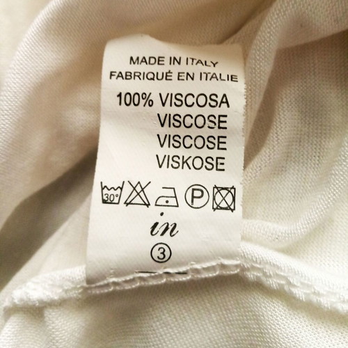 Blouse dress used with stones in white color size M